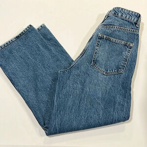 TopShop - 6, “high waisted oversized mom jeans